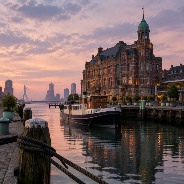 Hotel New York in Rotterdam, Holland: a historic waterfront icon for refined urban escapes