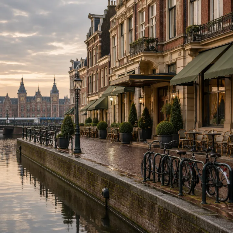 Elegant hotels near Amsterdam Central Station for refined urban escapes